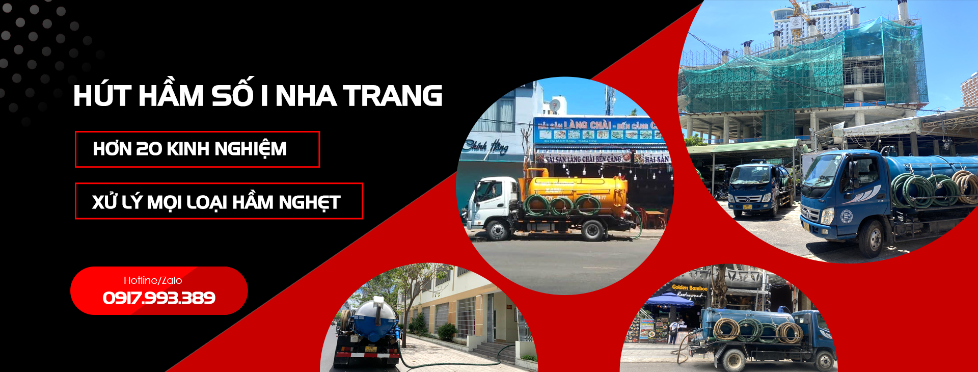 Dịch vụ Hút Hầm Uy tín Ở Nha Trang - HutHamHoaPhat.Com Gọi Là Có