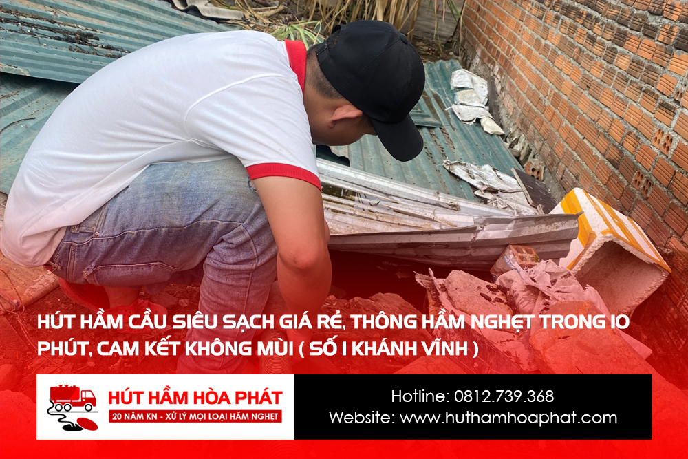 Hút Hầm Cầu Số 1 Khánh Vĩnh, Hút Siêu Sạch, Giá Siêu Rẻ