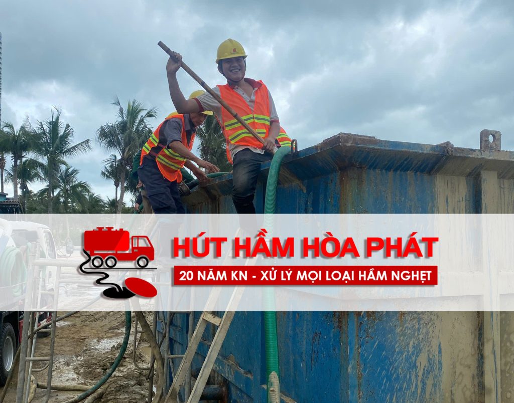 Hút hầm cầu Hòa Phát NT tại Cam Ranh Cam Lâm