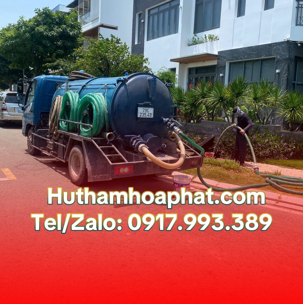 Hút hầm cầu tiết kiệm ở Khánh Hòa, đừng chỉ nhìn giá, hãy xem những gì bạn nhận được