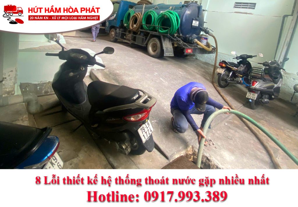 Hệ thống thoát nước nhà bạn đang thiết kế sai? Giải pháp triệt để cùng Hút Hầm Cầu Hòa Phát NT