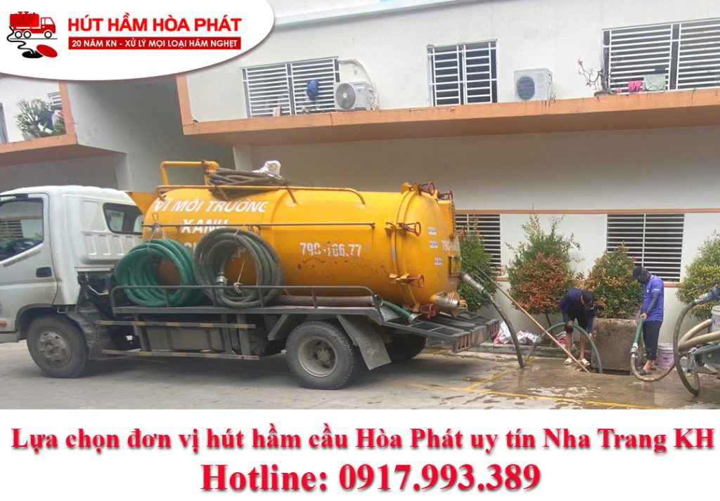 Hút hầm cầu định kỳ hay chờ sự cố? Gọi ngay hút hầm cầu Hòa Phát NT để tiết kiệm chi phí lâu dài